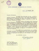 U.D. corrispondenza Illustre Professore, La Mostra “Dal Futurismo ad oggi – pittori e