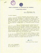 U.D. corrispondenza Illustre Signore, la mostra itinerante "Dal futurismo ad oggi-