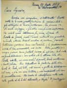 U.D. corrispondenza Cara Signora, sempre un irregolare, il sottoscritto! Questa