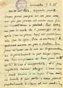 U.D. corrispondenza Carissimo Aldo, rispondo subito.