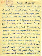 U.D. corrispondenza Caro Aldo, perdona se non t'ho scritto