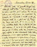 U.D. corrispondenza Aldo mio caro, da quanto tempo non