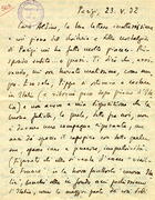 U.D. corrispondenza Caro Aldino, la tua lettera inattesissima