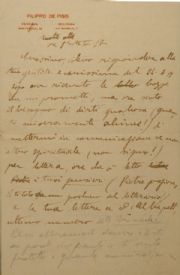 U.D. corrispondenza Carissimo, volevo rispondere alla